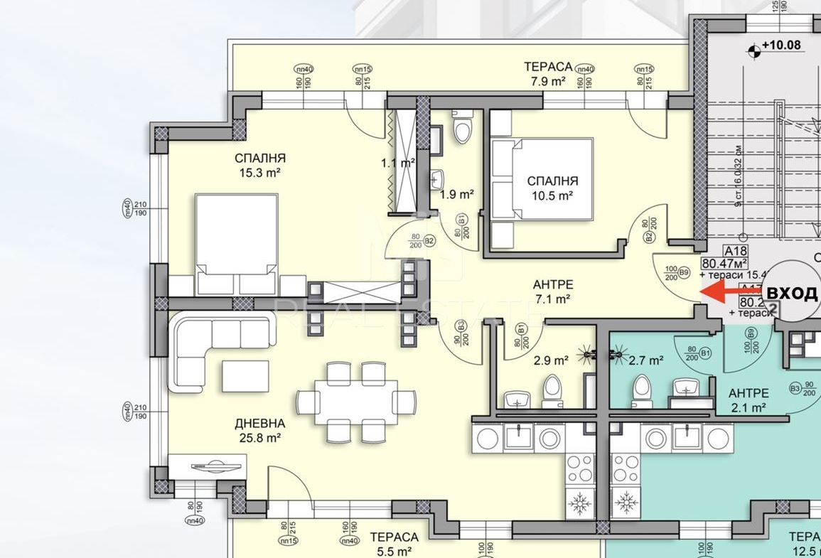 LEA RESIDENCE - бл.7 - ап.18 - 0