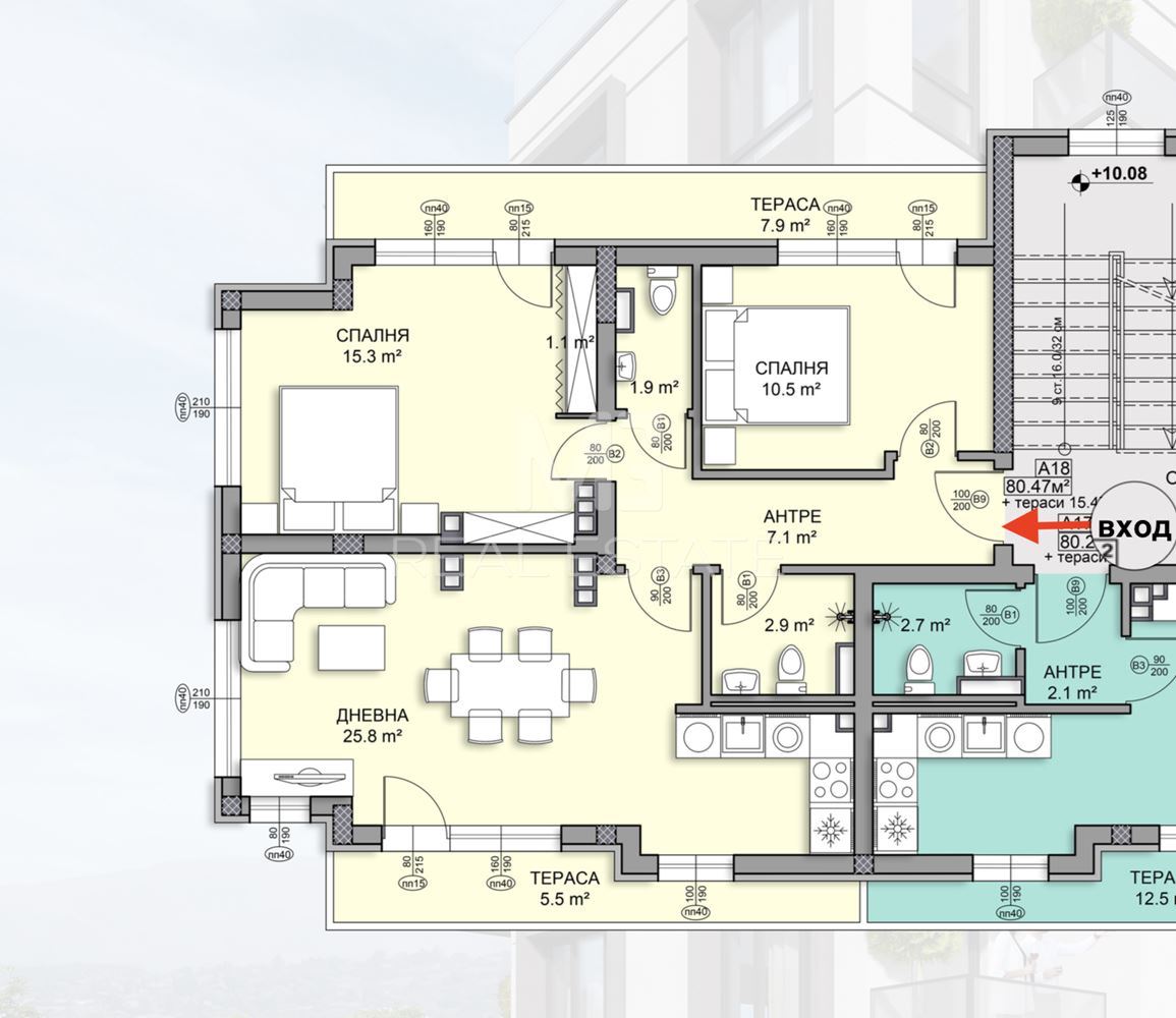 LEA RESIDENCE - бл.7 - ап.18 - 0