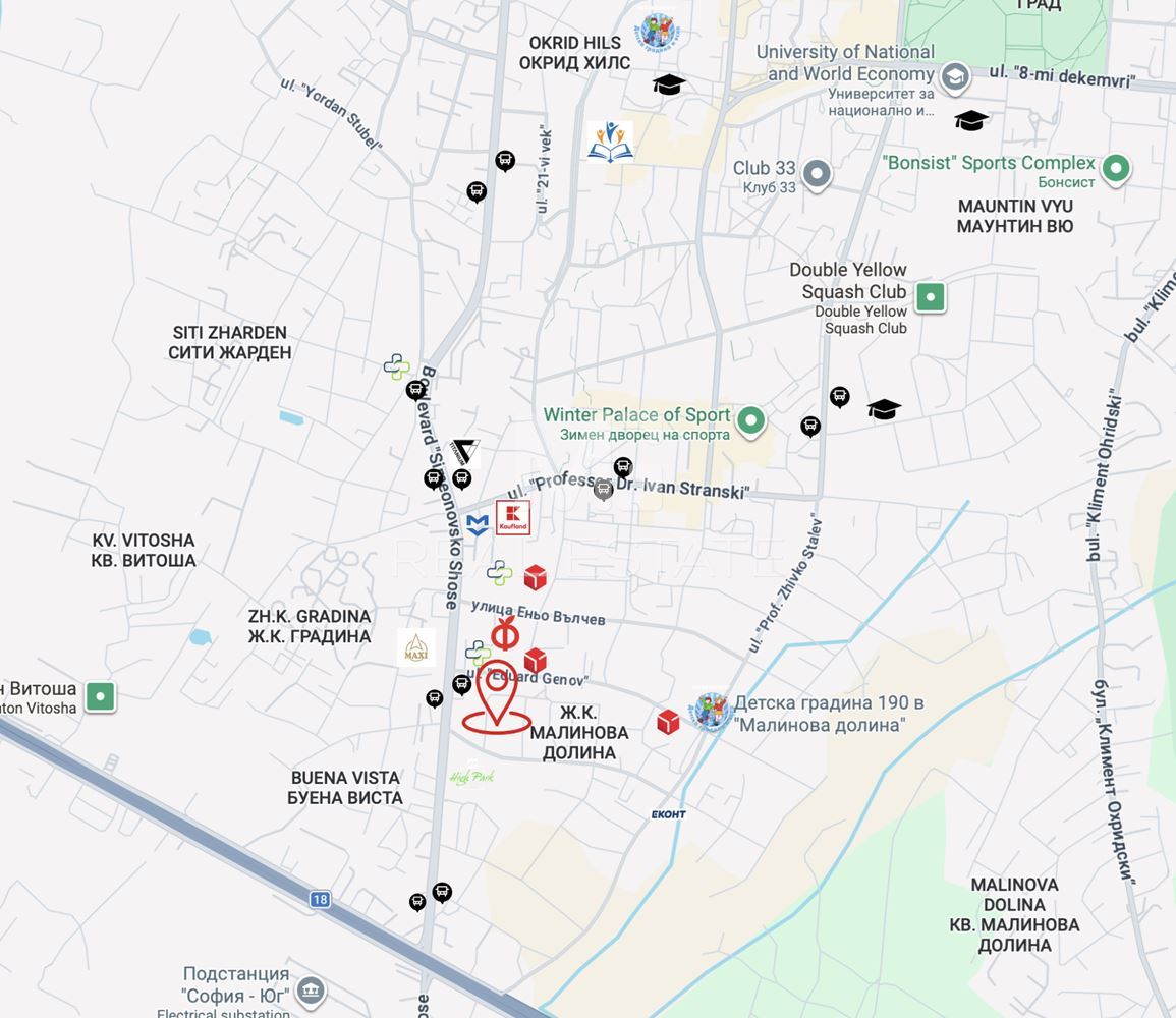3-стаен, кв. Малинова долина - 0