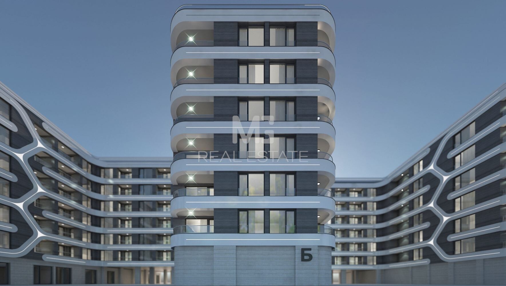1-стаен, Wave Residence - 0